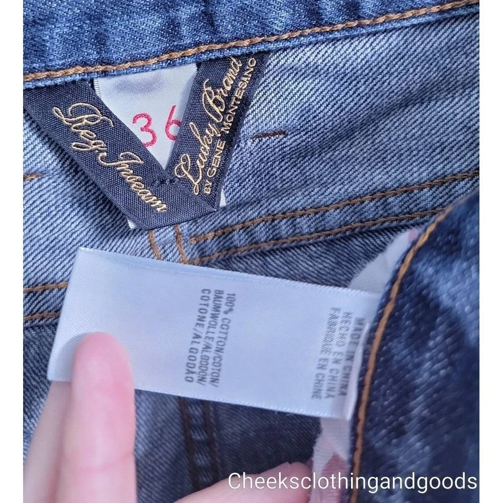 Lucky Brand 221 Straight Mid-Rise Jeans Men's 36x31